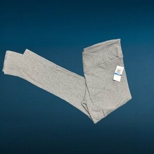 NWT. Ultra Flirt Ribbed Legging, Heather Gray